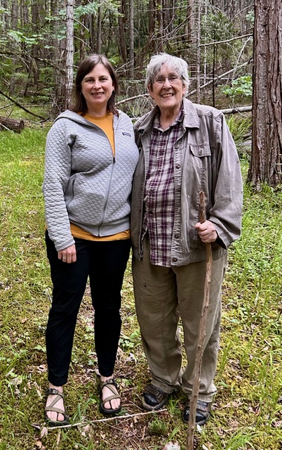 Francis Eatherington and Chandra LeGue